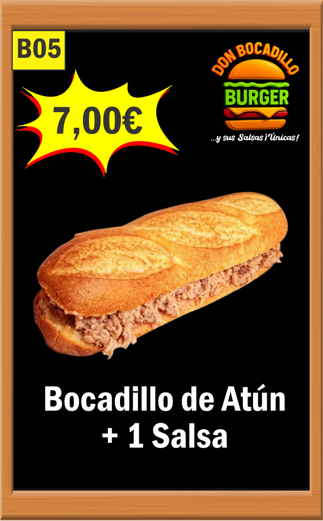 BOCADILLO DE ATUN