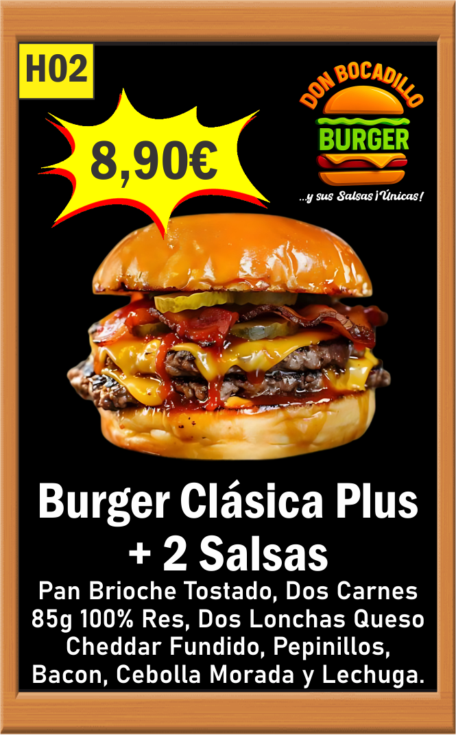 BURGER CLASICA PLUS