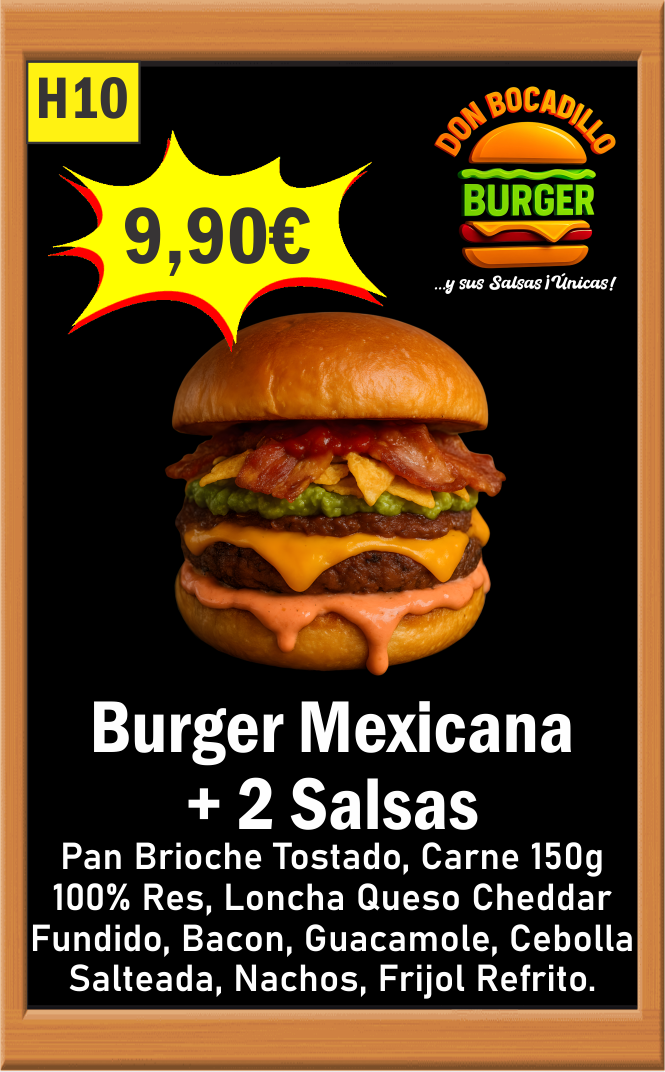 BURGER MEXICANA