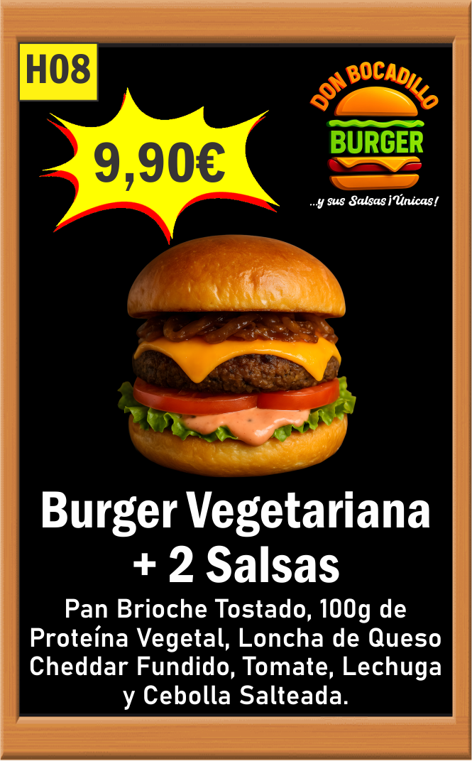 BURGER VEGETARIANA