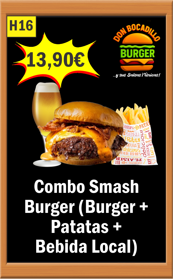 COMBO SMASH BURGER