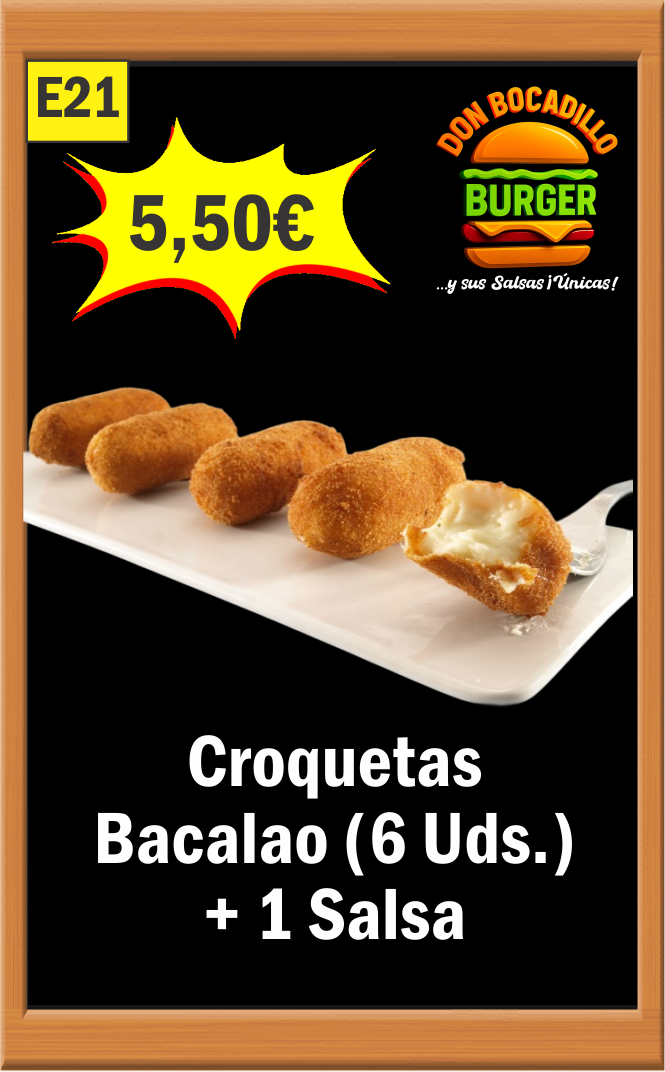CROQUETAS BACALAO