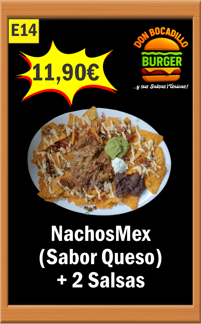 NACHOSMEX SABOR QUESO