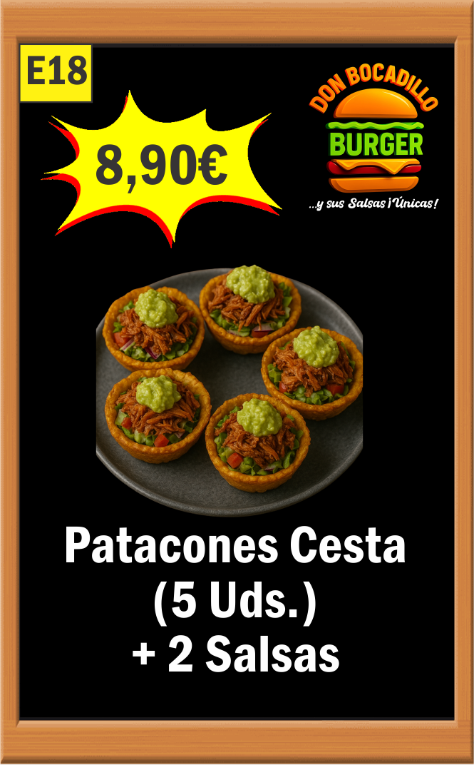 PATACONES CESTA