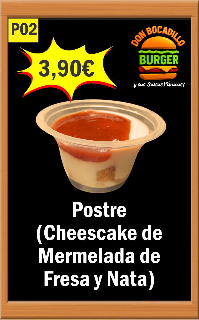 POSTRE CHEESCAKE DE MERMELADA