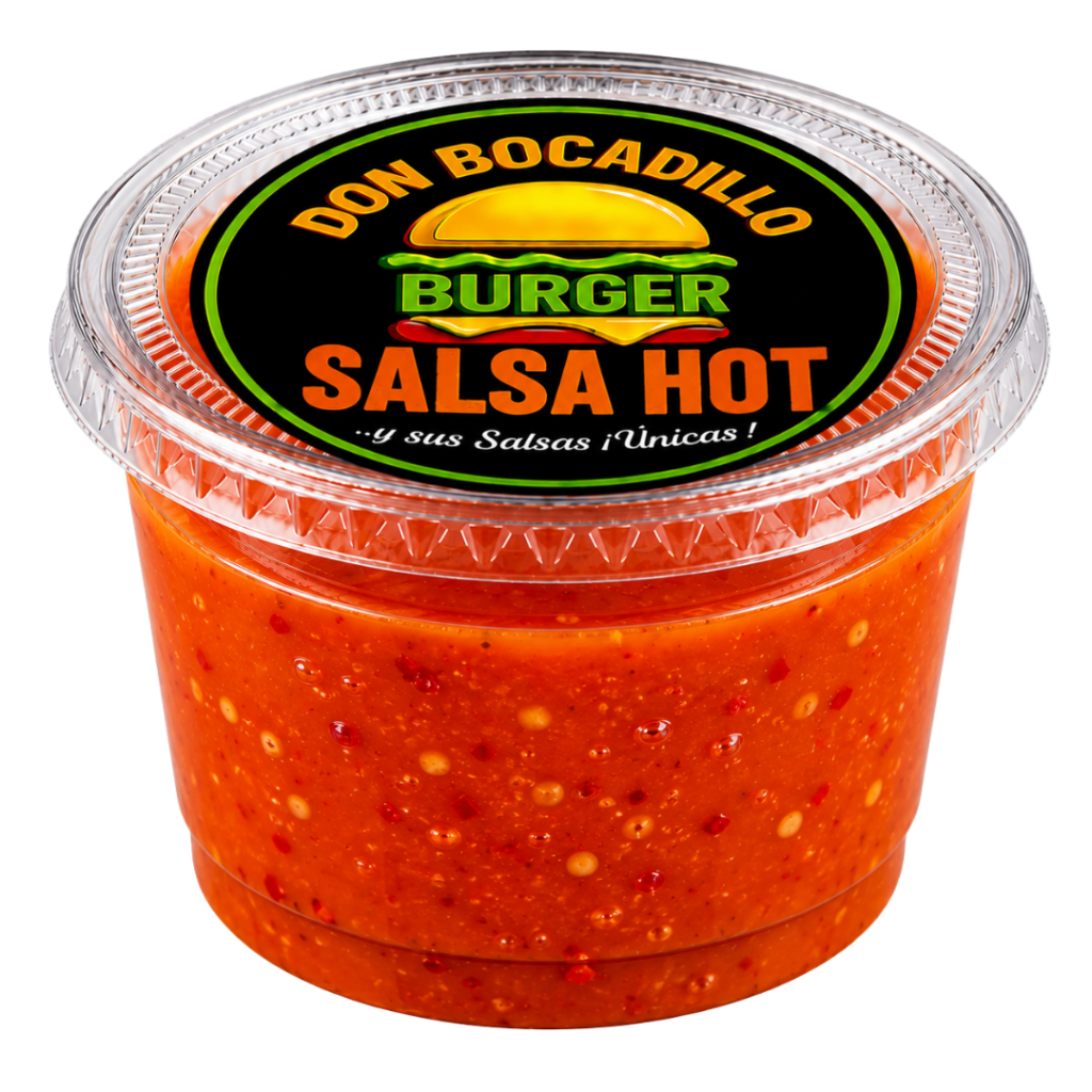 F Tarrina Salsa HOT